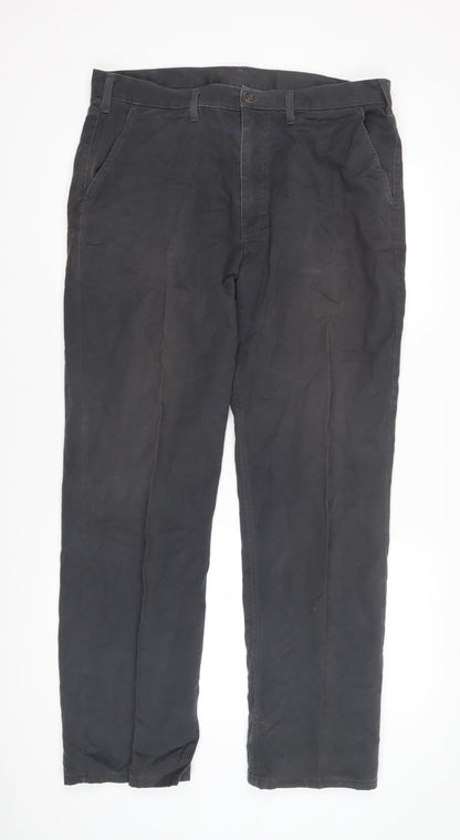 Marks & Spencer Men's Black Trousers 38W 31L