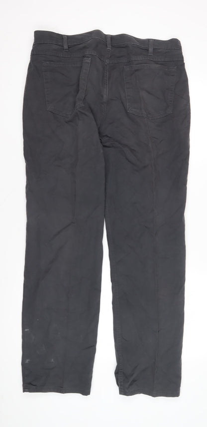 Marks & Spencer Men's Black Trousers 38W 31L