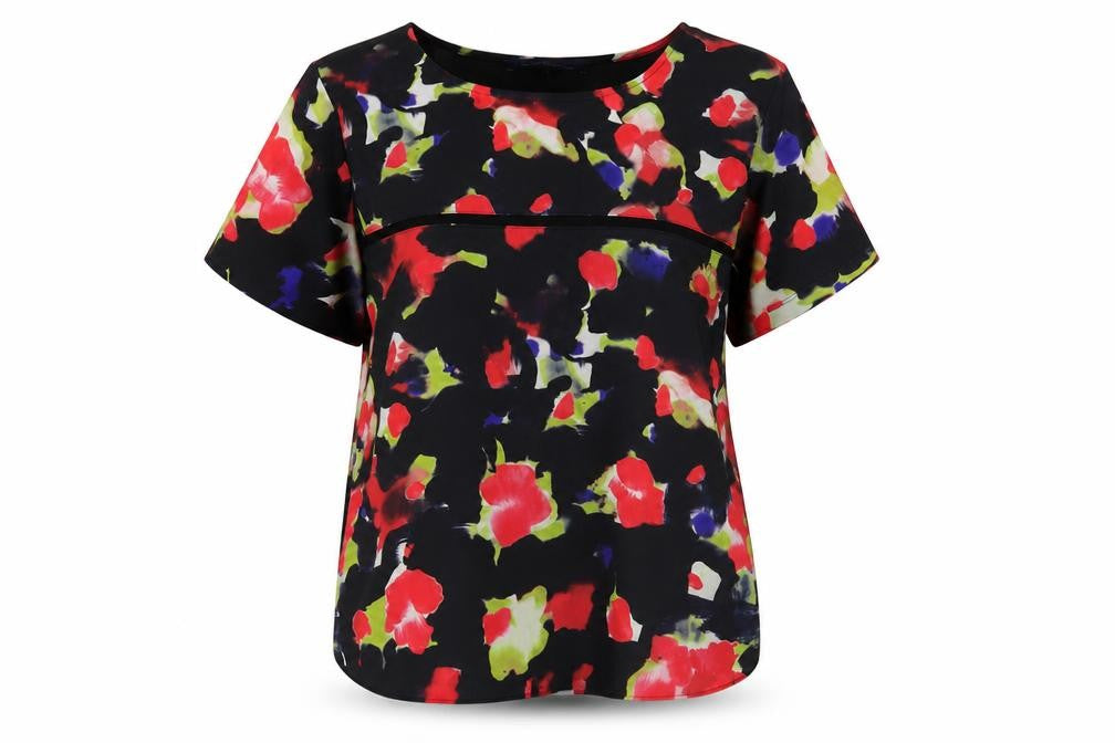French Connection Women's XS Multicoloured Floral Top