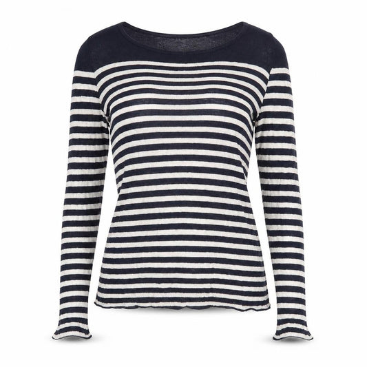 Siberian Women's Black Striped T-Shirt XS