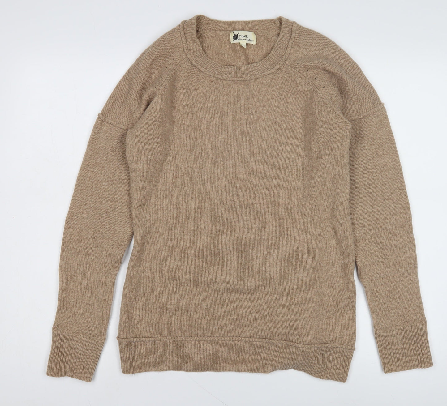 Next Women's Beige Pullover Jumper, Size 8