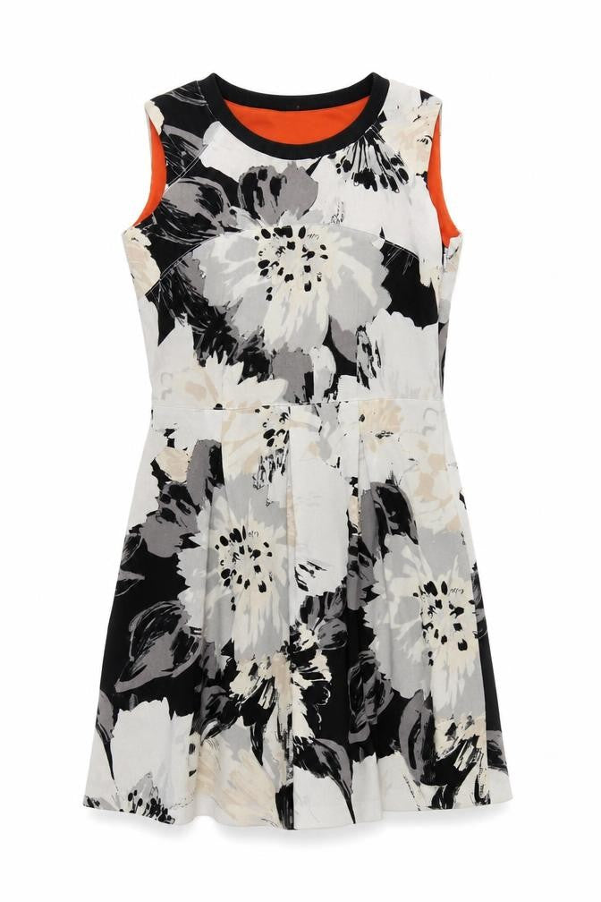 Next Women's Multicoloured Fit & Flare Dress Size 10