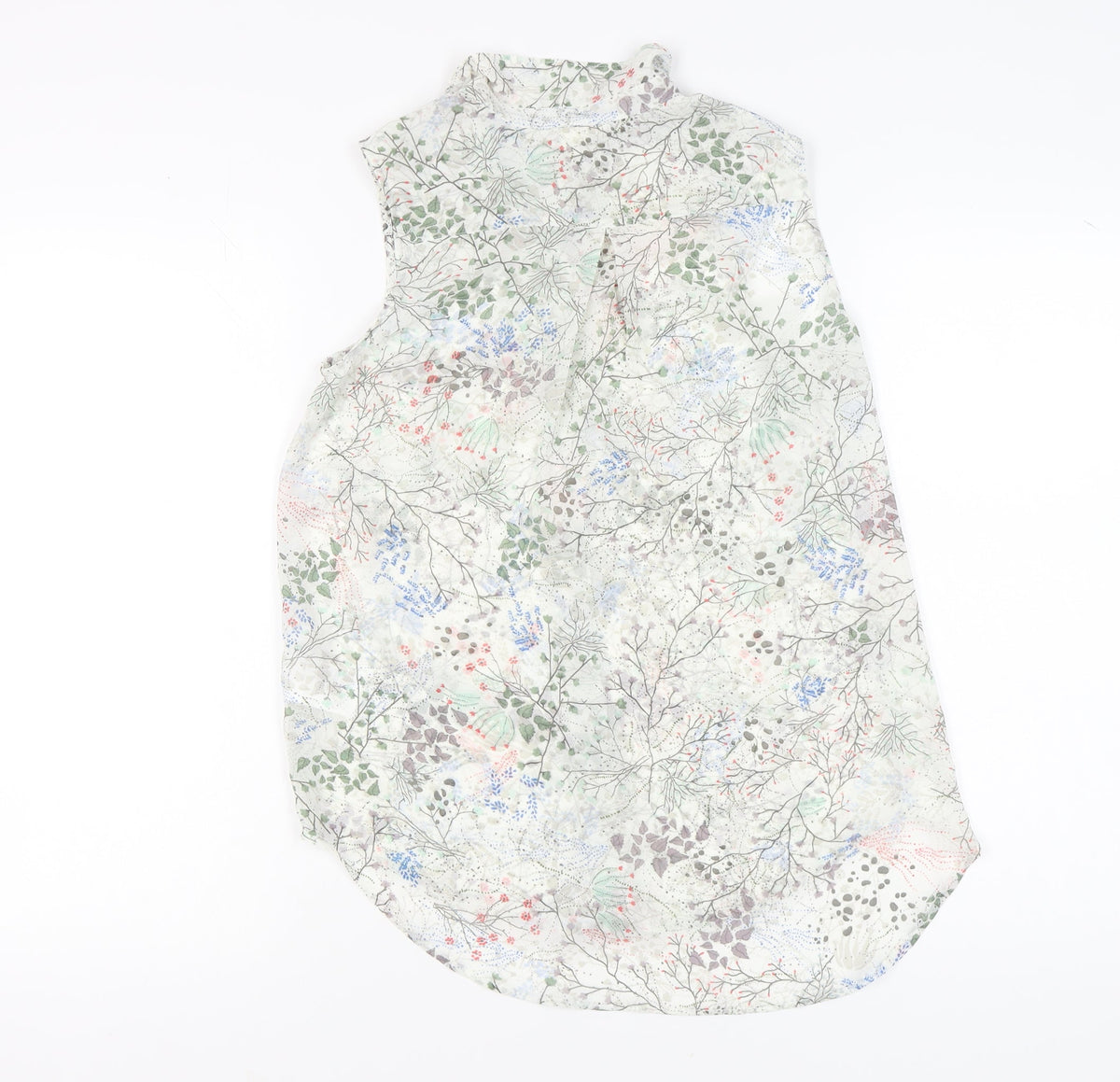 H&M Women's Floral Blouse - Multicoloured, Size 4