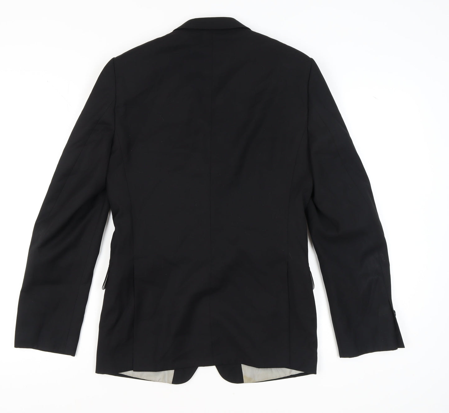 Topman Men's Black Slim Blazer, Size 36