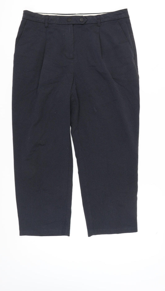 Marks and Spencer Women's Blue Trousers Size 14