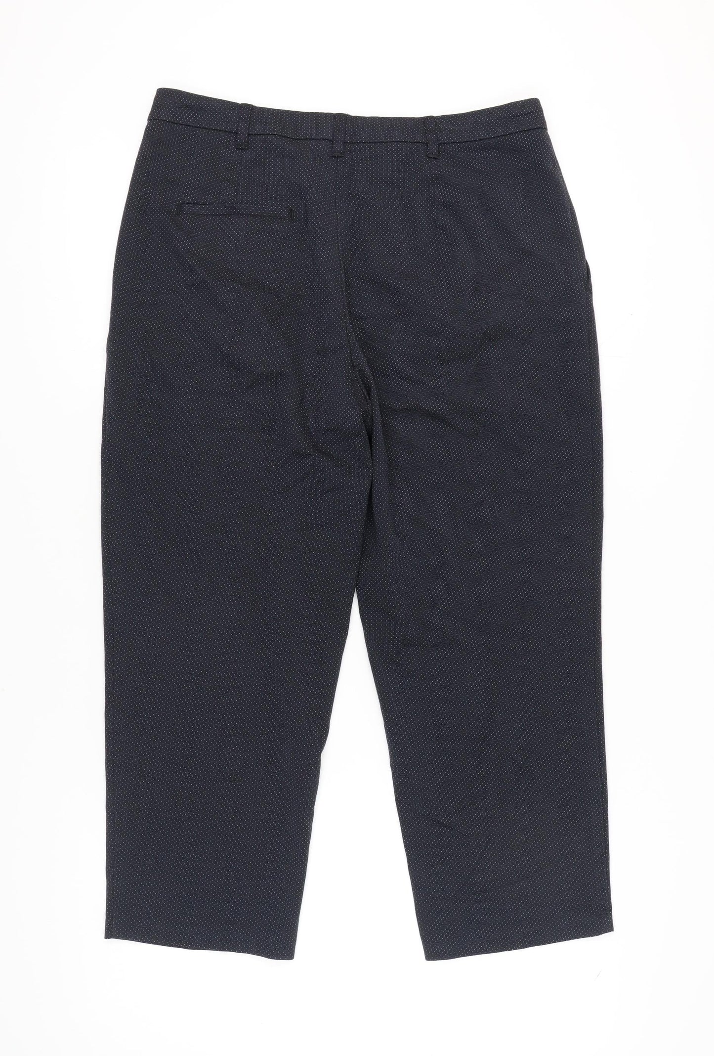 Marks and Spencer Women's Blue Trousers Size 14
