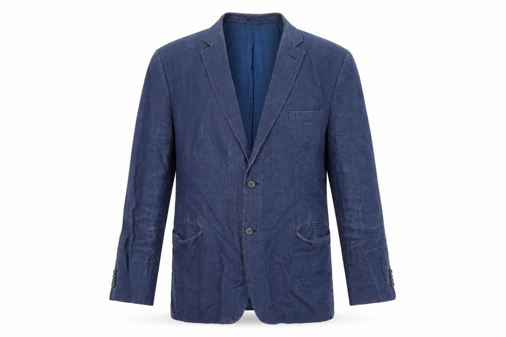 Fellini Tailored Men's Blue Blazer Size 44