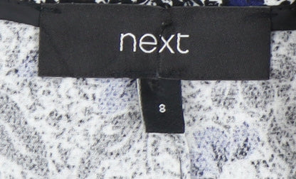 Next Women's Floral A-Line Skirt, Multicoloured, Size 8
