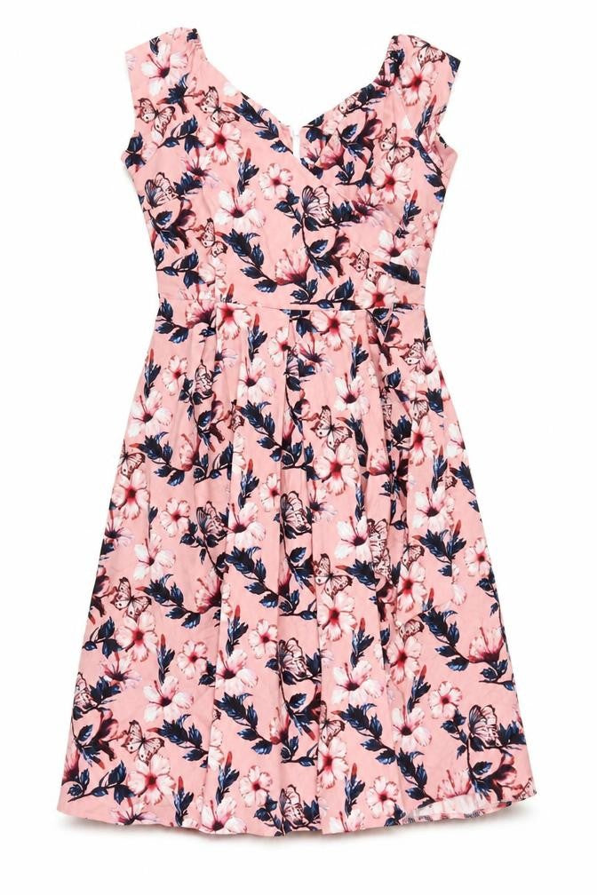 Lady Vintage Women’s Floral A-Line Dress 12