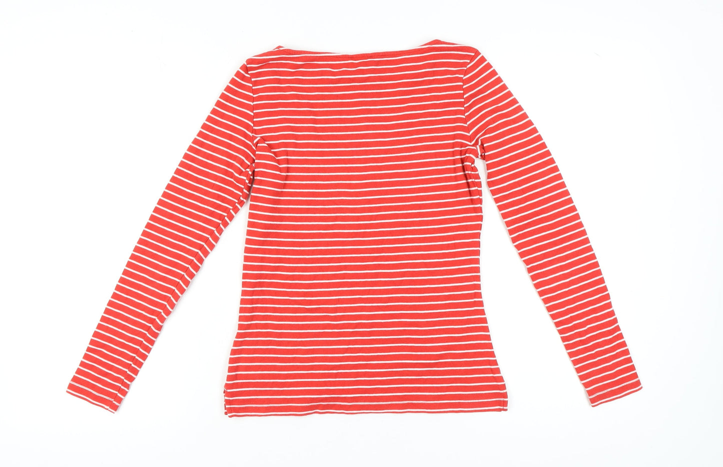 Tom Tailor Women's Red Striped Long Sleeve T-Shirt