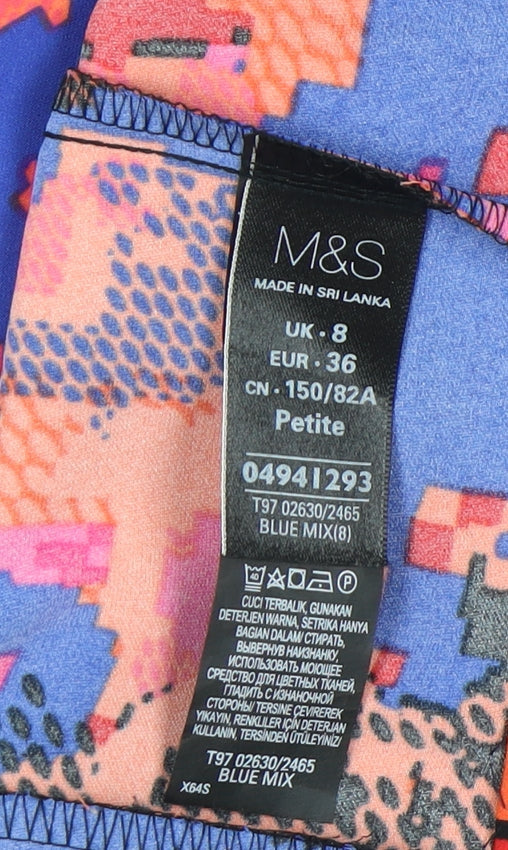 Marks & Spencer Women's Multicoloured Floral Dress