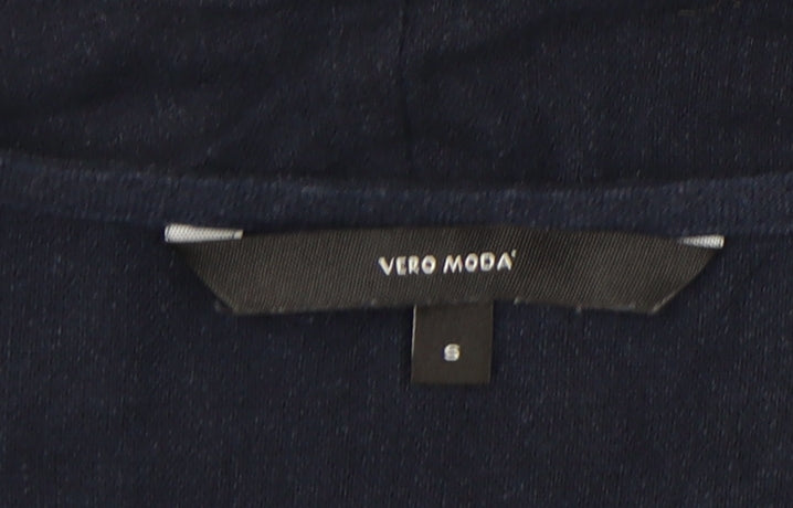 Vero Moda Women's Blue Shirt Dress, Short Sleeve, Size S