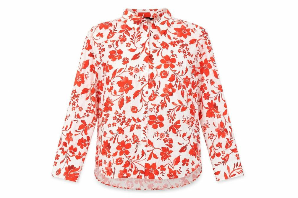 Zara Women's Multicoloured Floral Blouse S