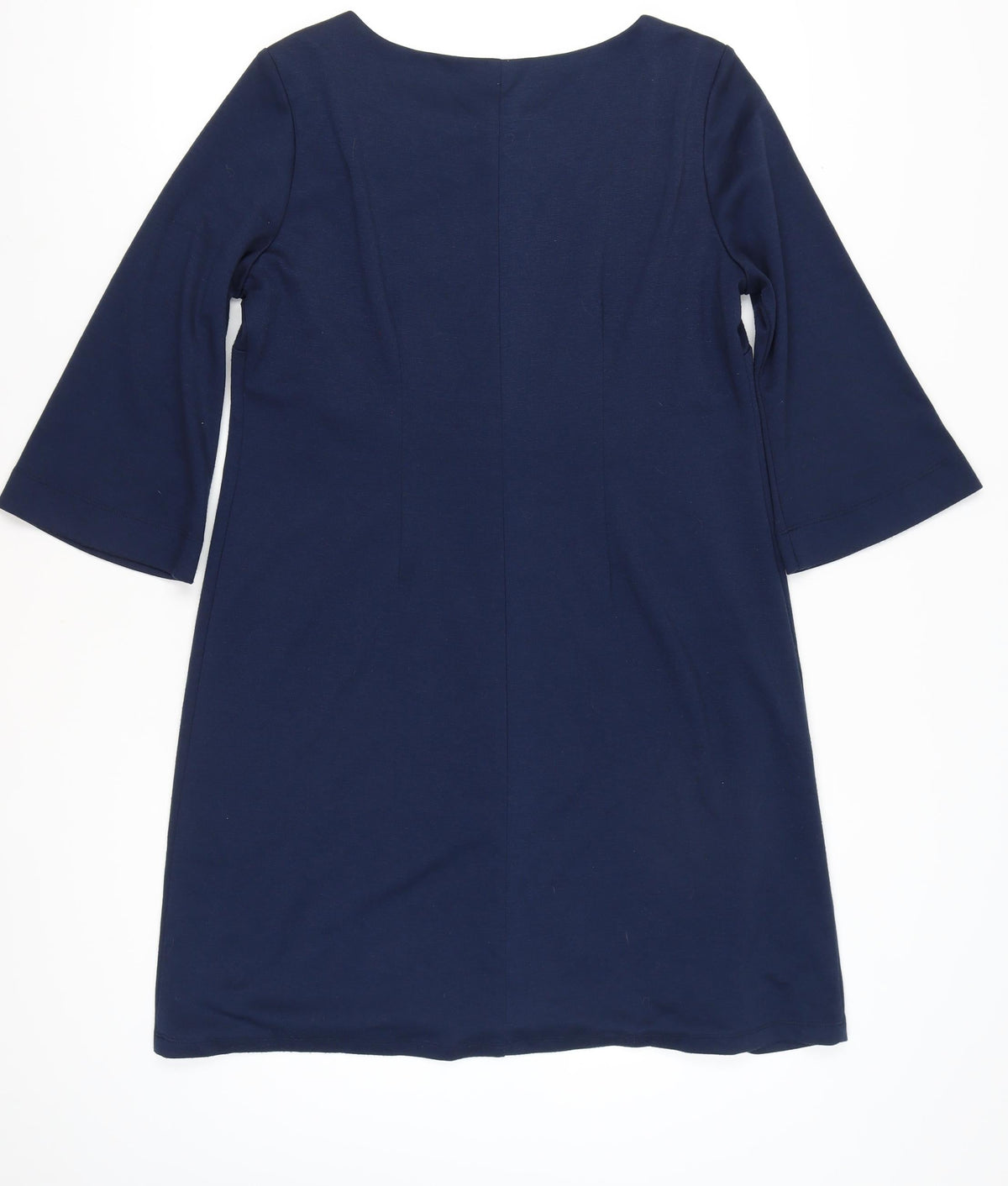 Ronni Nicole Women's Blue Beaded Shift Dress Size 18