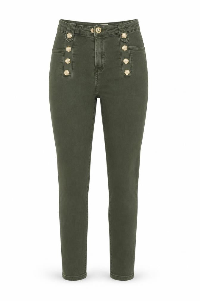 Denim Life Women’s Green Skinny Jeans Size L