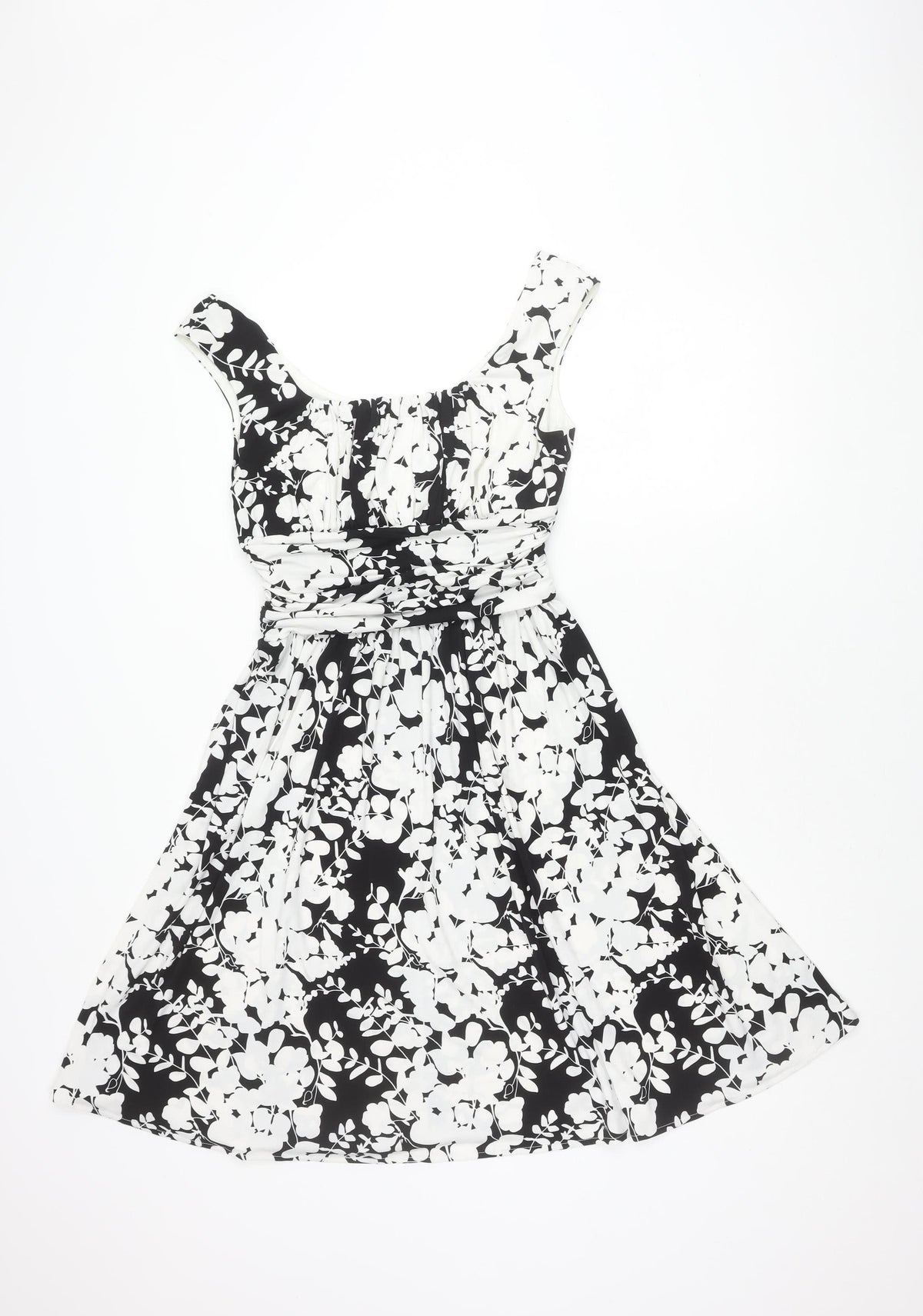 Maggy London Women’s Black & White Floral Dress