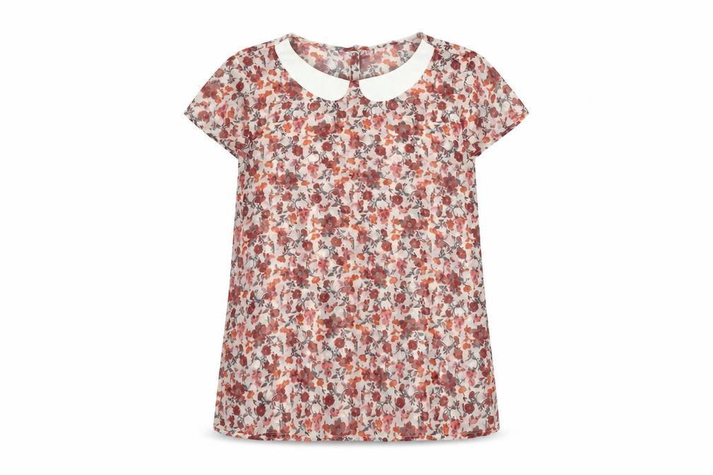 Zara Women's Multicoloured Floral Blouse - S