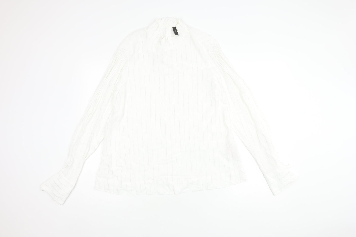 Y.A.S Women’s White Long Sleeve Top - M