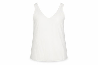Wallis Women’s White V-Neck Tank Top Size 12