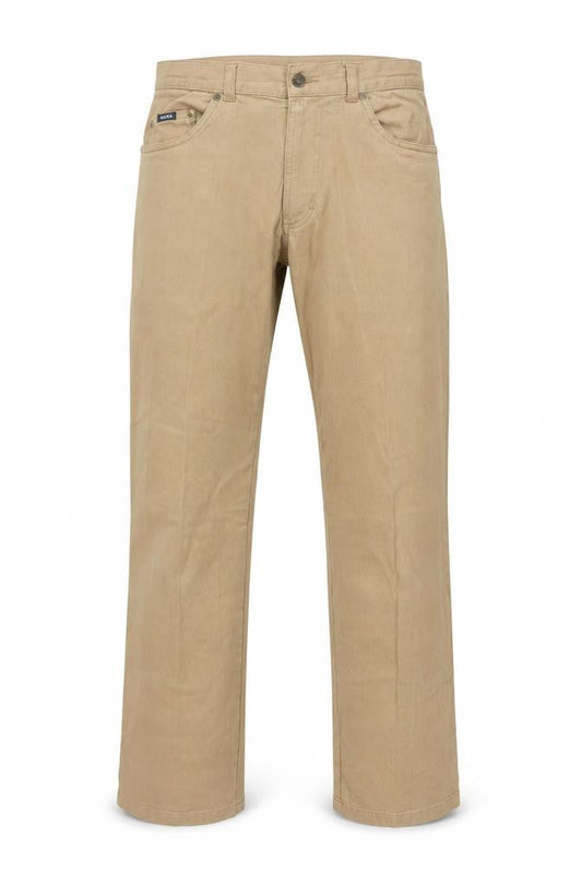 Melka Beige Men's Chino Trousers, Size S - Excellent Condition
