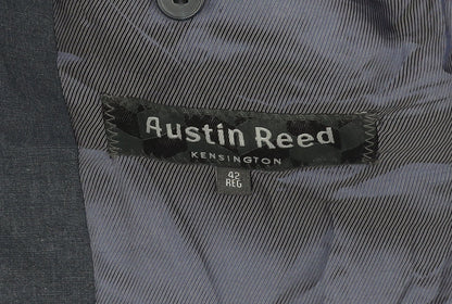 Austin Reed Men's Blue Suit Jacket, Size 42 REG