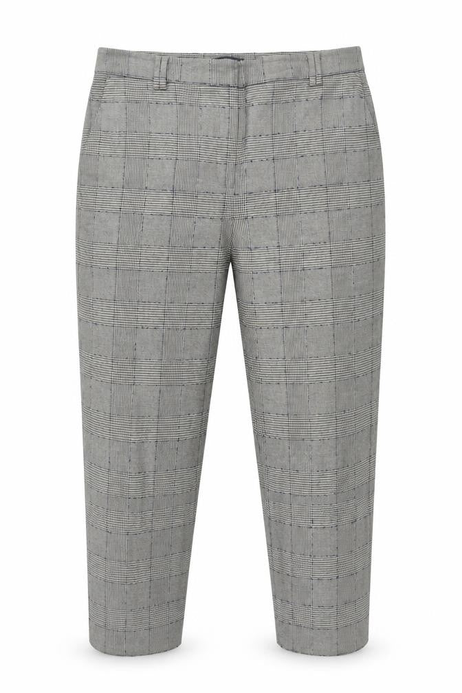 Marks & Spencer Unisex Checked Trousers Size 16