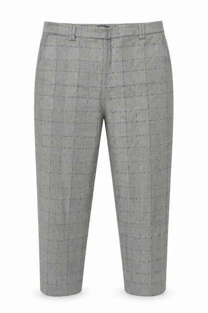 Marks & Spencer Womens Checked Trousers Size 16