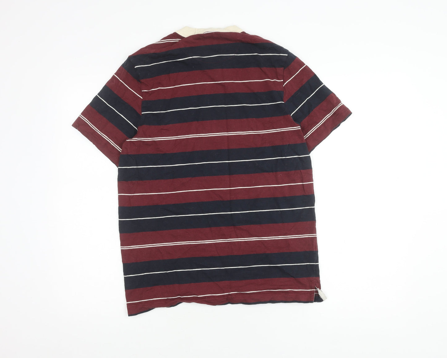 Farah Men's Striped Multicoloured T-Shirt, S
