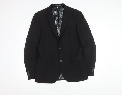 Next Men's Black Blazer, Size 38, Formal Wear