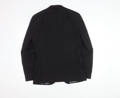 Next Men's Black Blazer, Size 38, Formal Wear