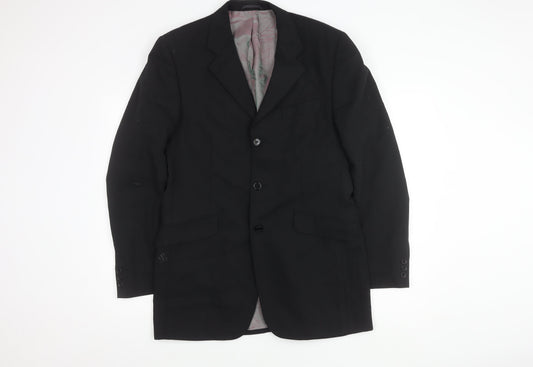 Jonathan Adams Men's Black Suit Jacket 40L