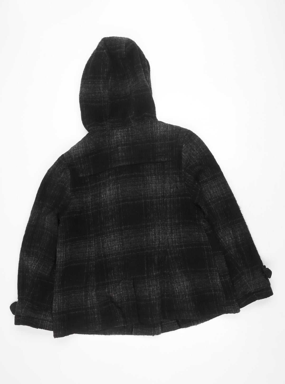 New Look Women's Black Plus Size Duffle Coat