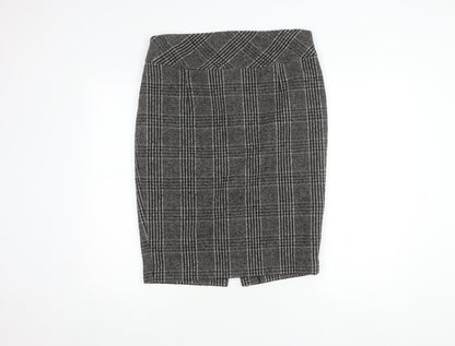 Zara Basic Women's XL Pencil Skirt in Check Pattern