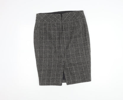 Zara Basic Women's XL Pencil Skirt in Check Pattern