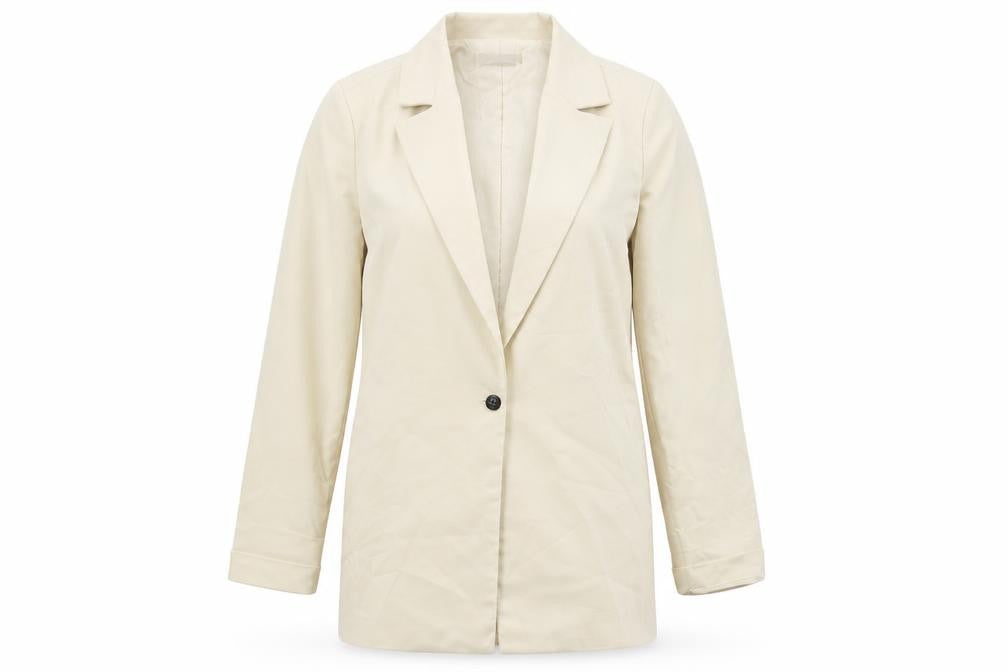 PrettyLittleThing Women's Beige Blazer Size 6