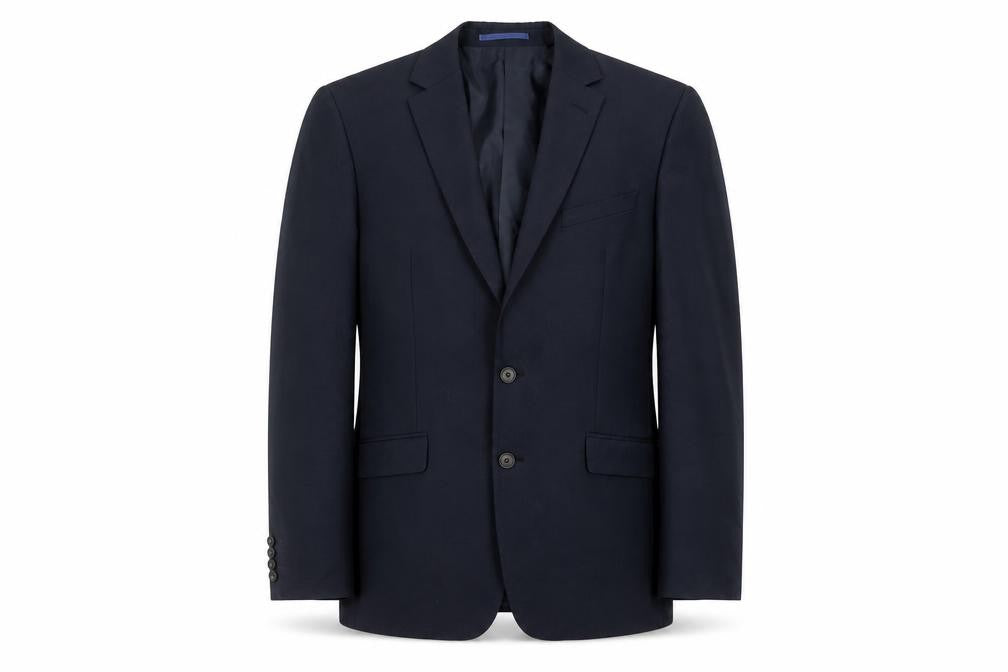 Marks & Spencer Men's Blue Suit Jacket Long