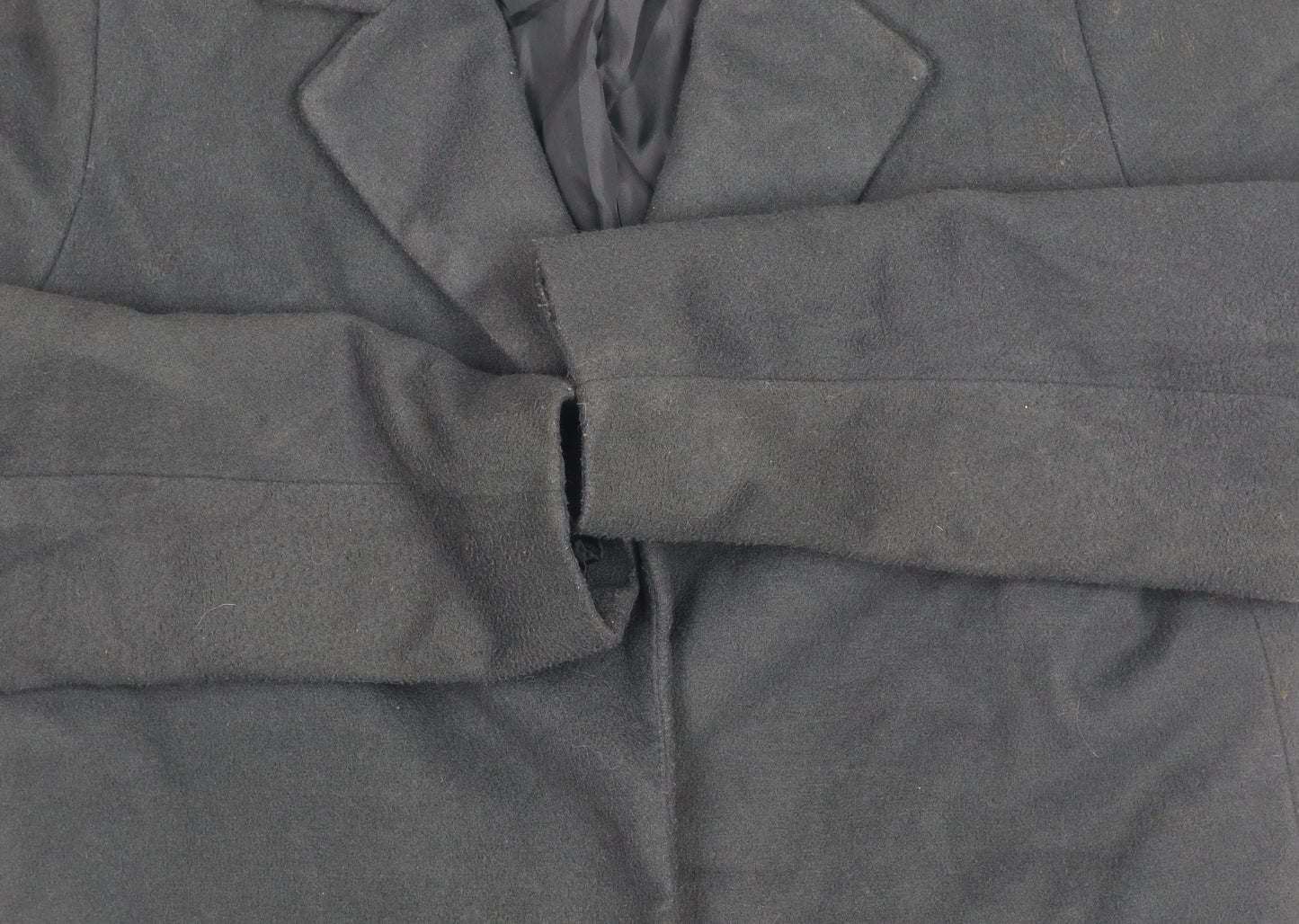 New Look Women's Black Coat Size 6