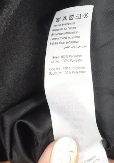 New Look Women's Black Coat Size 6