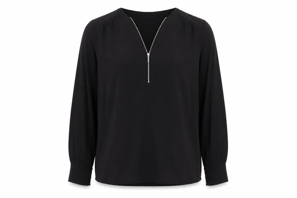 Wallis Women's Black Long Sleeve Top, Size L, Stylish & Comfortable