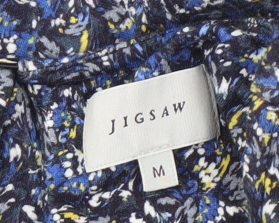 Jigsaw Women's Blue Floral Shift Dress M