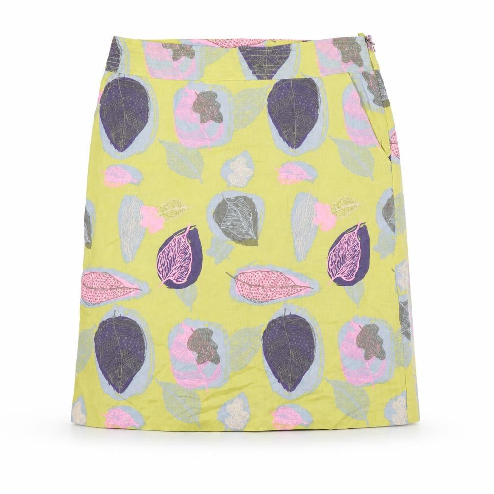 White Stuff Women's Multicoloured Floral Skirt Size 10