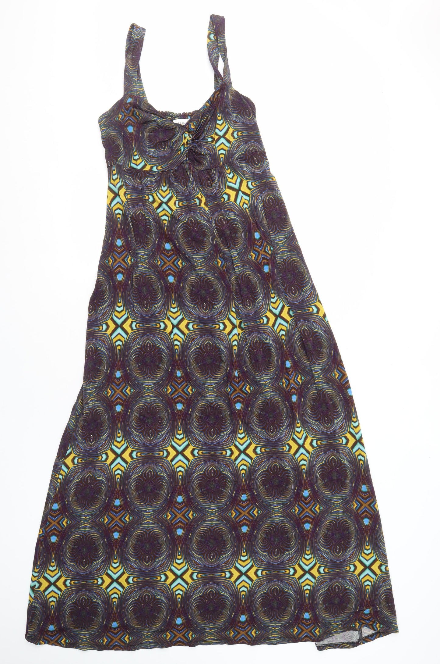 Wallis Women's Multicoloured Geometric Dress, Size 14