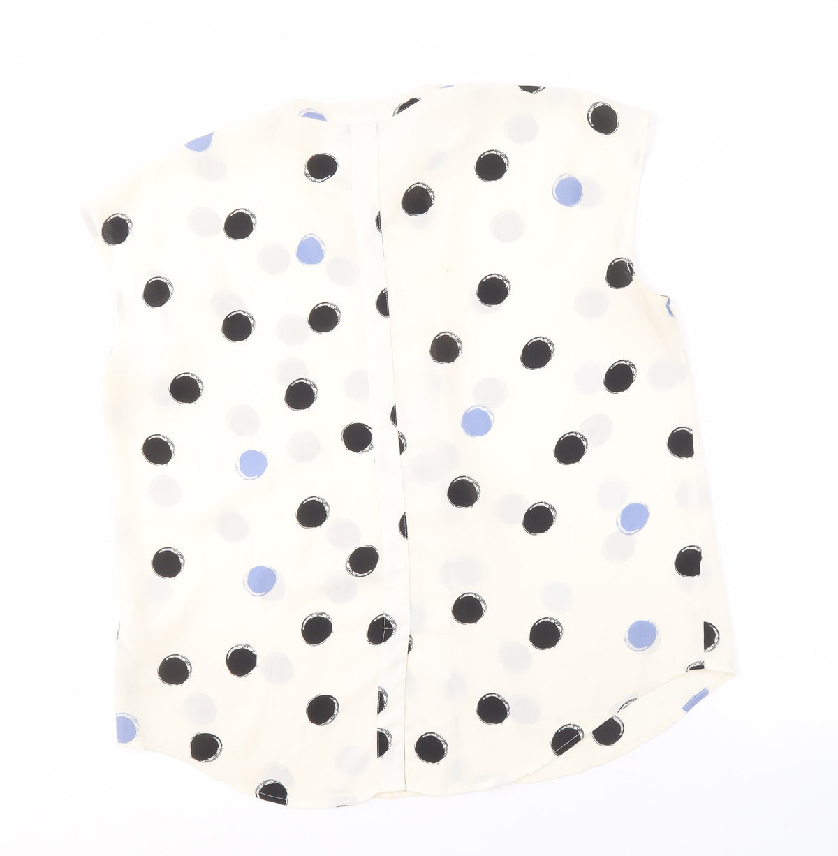 Warehouse Women's Multicoloured Polka Dot Blouse, Size 14