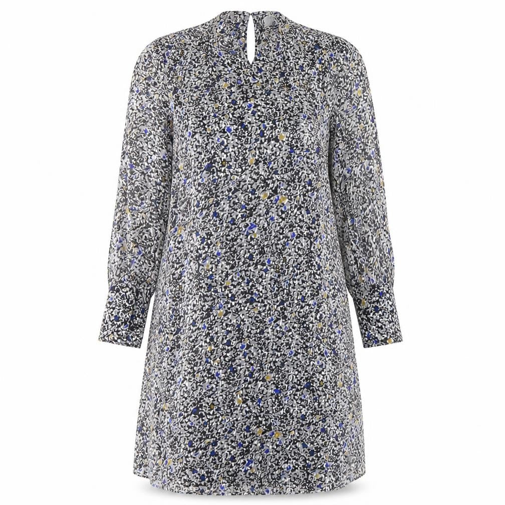 Reiss Women's Multicoloured Floral Shift Dress - Size 4