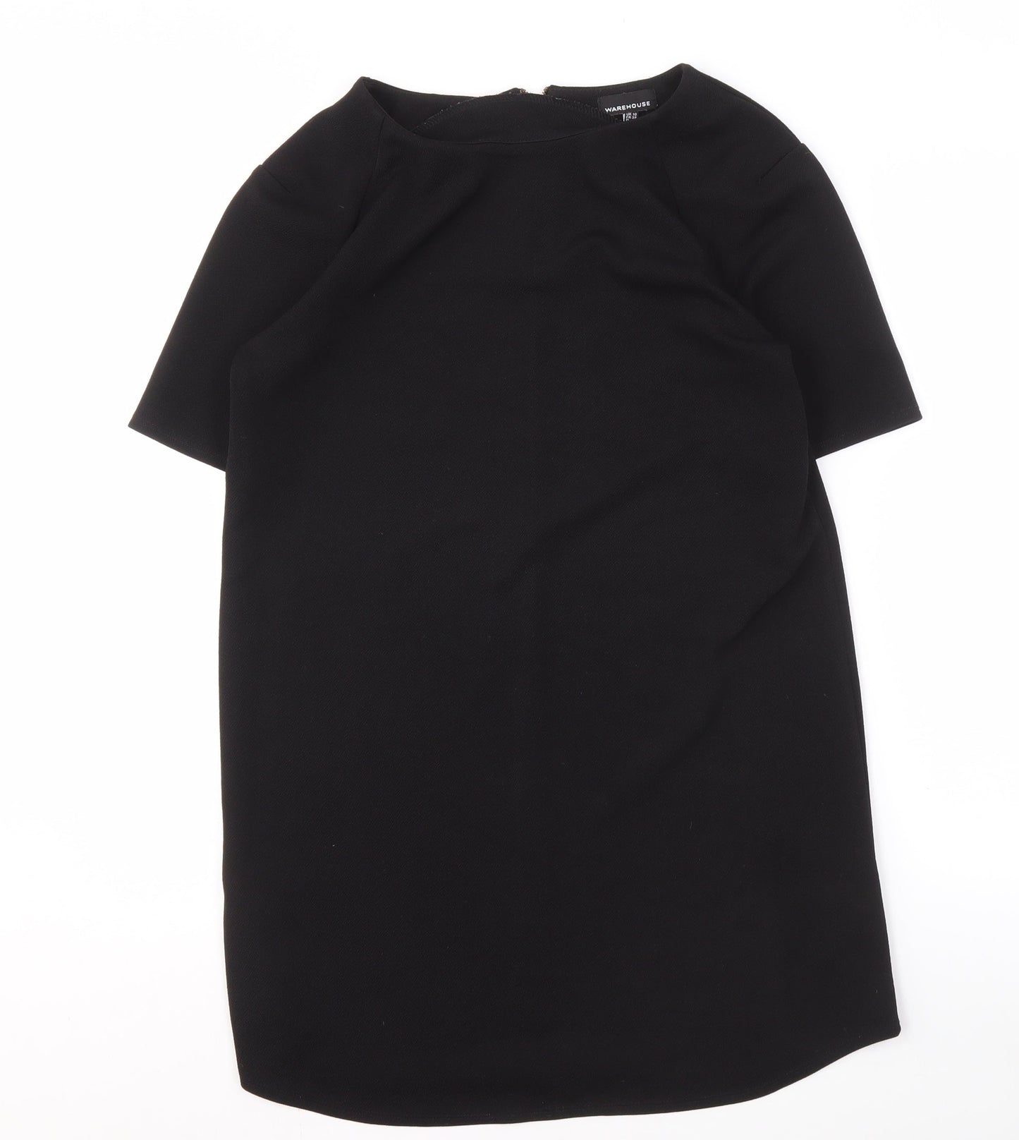 Warehouse Women's Black Sheath Dress UK 10