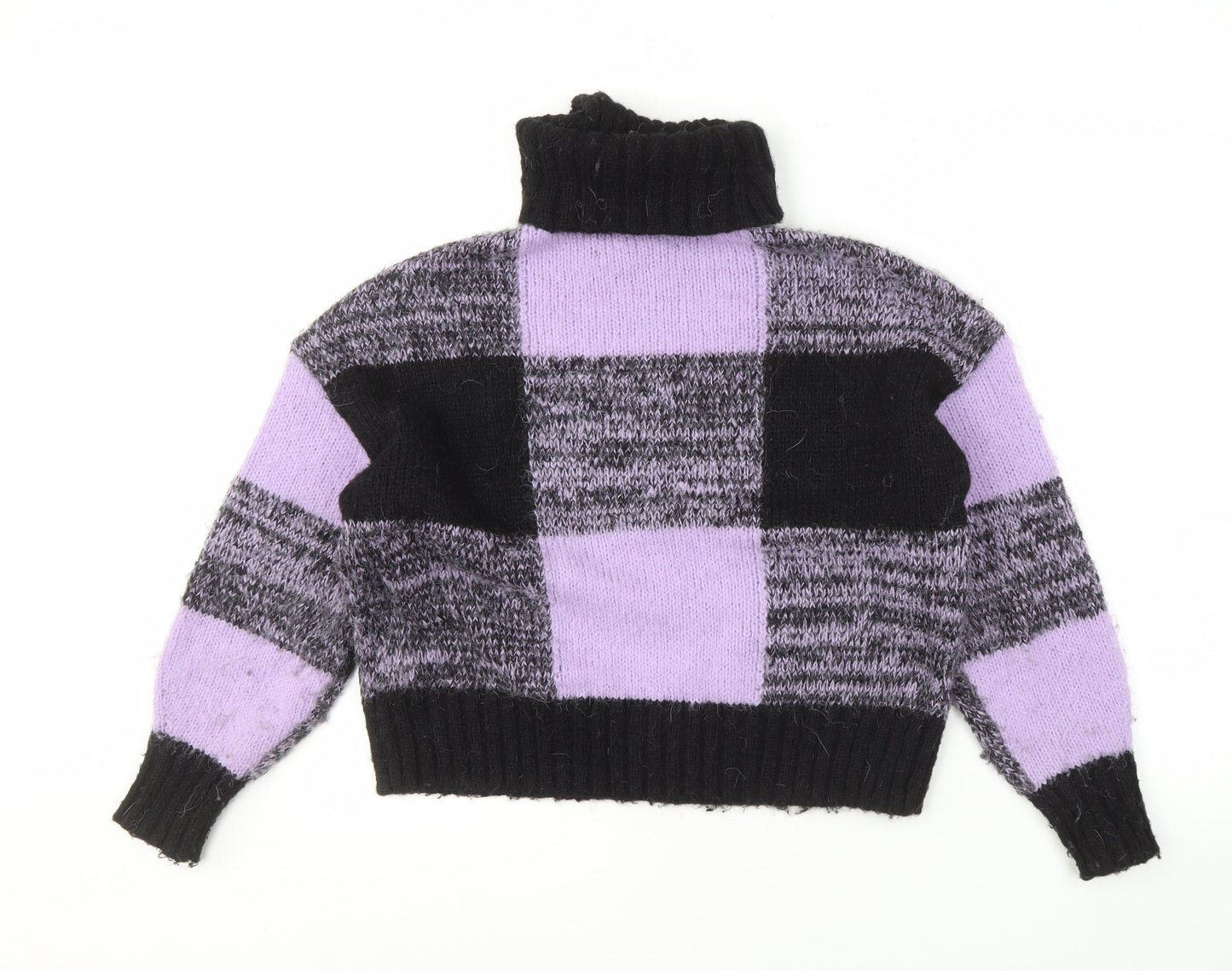 Vero Moda Women's Multicoloured XS Check Pullover Jumper