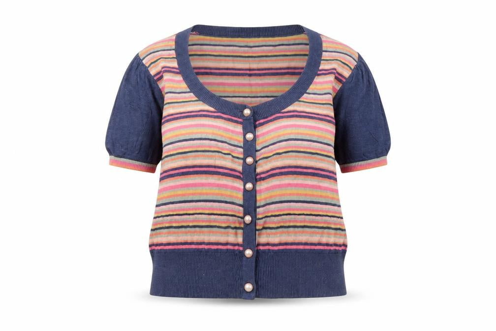 Red Herring Women's Multicoloured Cardigan Size 14