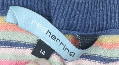 Red Herring Women's Multicoloured Cardigan Size 14