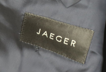Additional view of Jaeger Men's Blue Stripe Short Blazer Jacket 42S