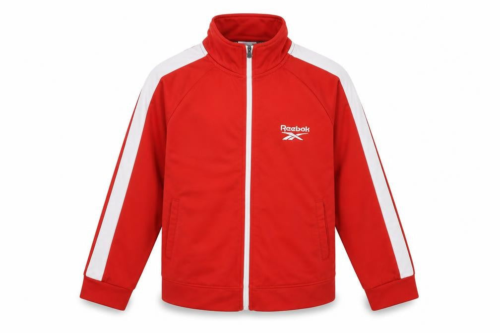 Reebok Boys Red Track Jacket 11-12 Years Casual Zip